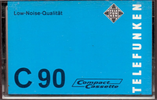 Compact Cassette Telefunken 90 Type I Normal 1972 Germany