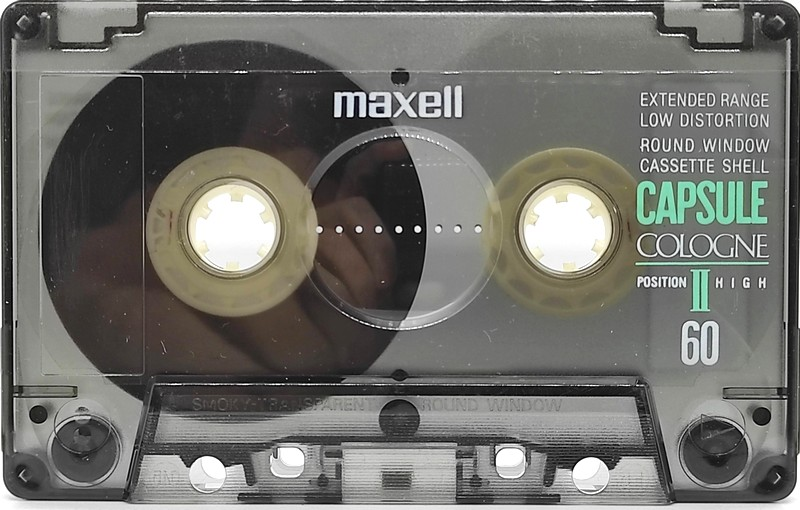 Compact Cassette Maxell Capsule II 60 "Cologne" Type II Chrome 1990 Europe