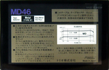 Compact Cassette Kenwood MD 46 Type IV Metal 1985 Japan