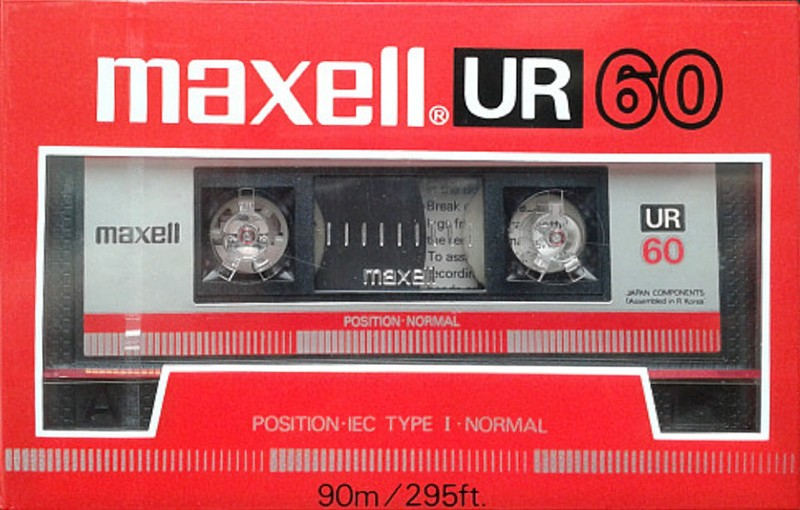 Compact Cassette: Maxell / Hitachi Maxell - UR 60