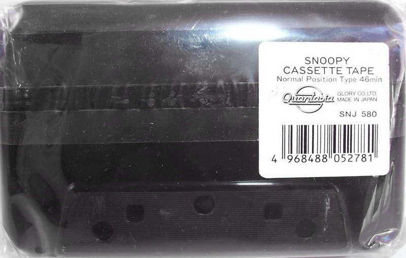 Compact Cassette Quantasia Joe Cool 46 "1950 Snoopy SNJ 580" Type I Normal 1989 Japan