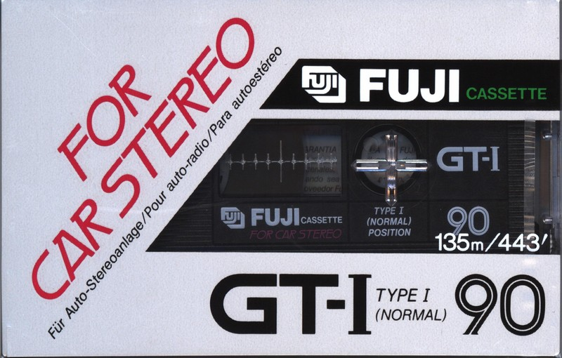 Compact Cassette Fuji GT-I 90 Type I Normal 1982 Europe