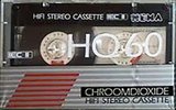 Compact Cassette Hema HQ 60 Type II Chrome 1988 Netherlands