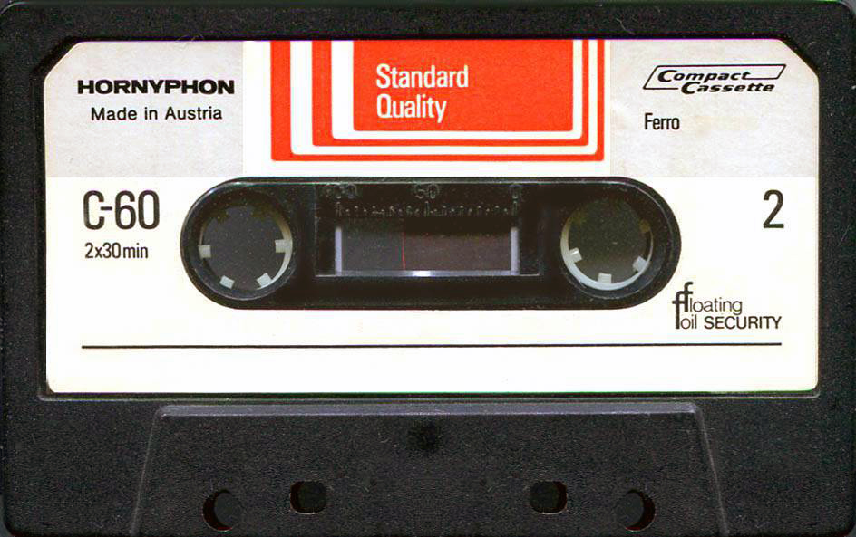Compact Cassette Radiola Hornyphon 90 Type I Normal 1975 Europe