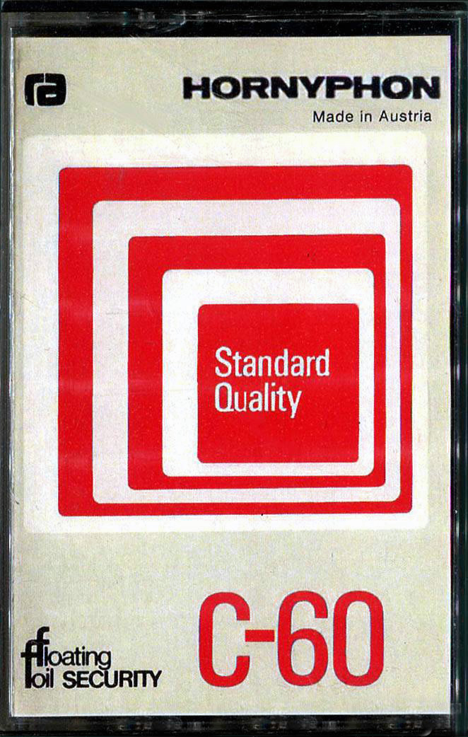 Compact Cassette Radiola Hornyphon 90 Type I Normal 1975 Europe