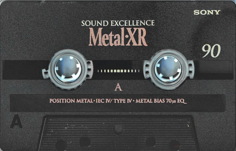 Compact Cassette: Sony  - Metal XR 90