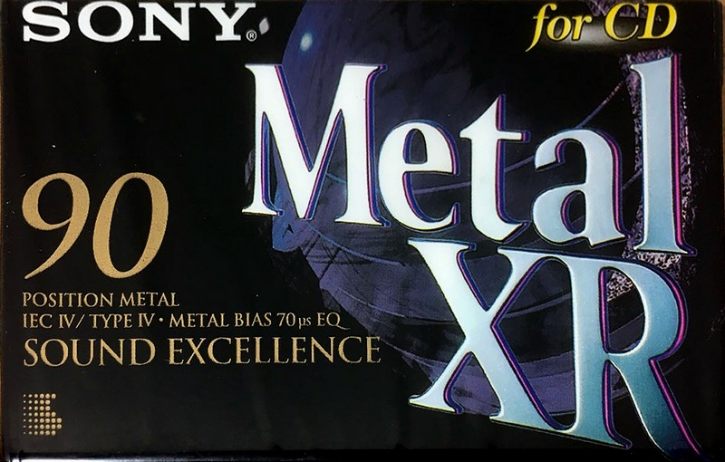 Compact Cassette: Sony  - Metal XR 90