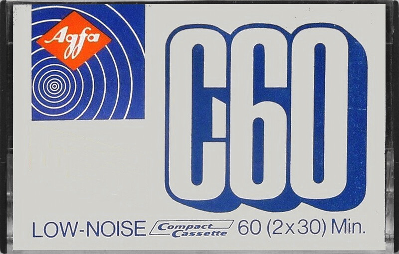 Compact Cassette AGFA 60 Type I Normal 1978 Germany