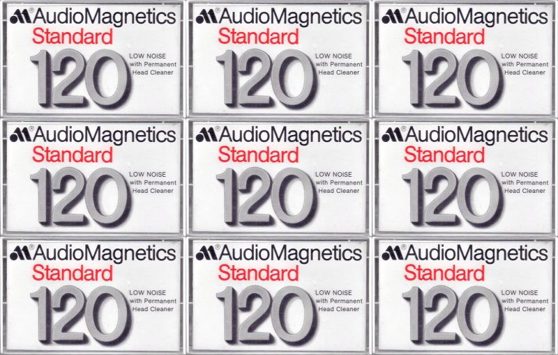 Compact Cassette:  Audio Magnetics - Standard 120