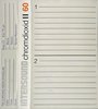 Compact Cassette Intersound 60 Type II Chrome 1984 Europe