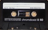 Compact Cassette Intersound 60 Type II Chrome Europe
