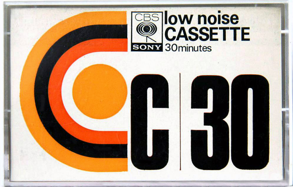 Compact Cassette CBS / Sony LN 30 Type I Normal 1973 Japan