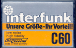 Compact Cassette Interfunk 60 Type I Normal 1976 Germany