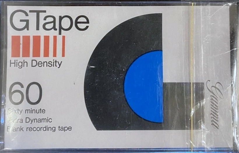 Compact Cassette G-Tape Gamma 60 Type I Normal 1975 Australia