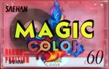 Compact Cassette Saehan Magic Color 60 Type I Normal South Korea