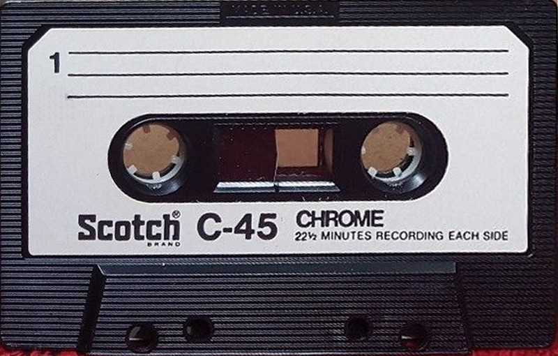 Compact Cassette: 3M Scotch - Chrome 45