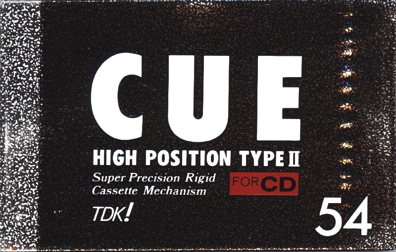 Compact Cassette: TDK  - CUE 54