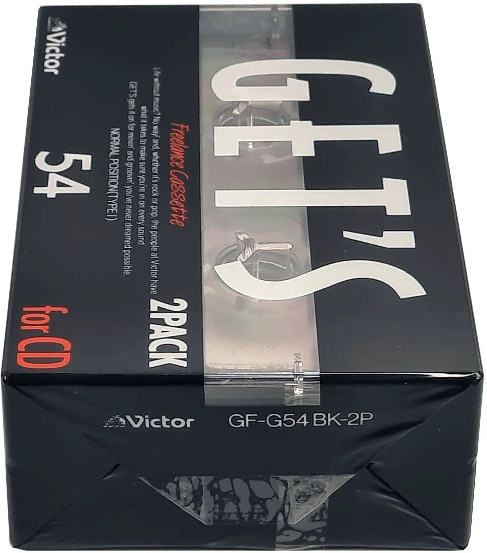 2 pack Victor Gets 54 "GF-G54 BK-2P" Type I Normal 1988 Japan