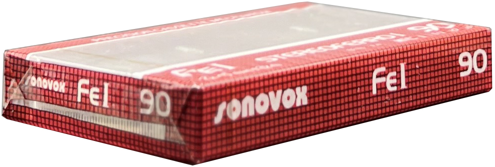 Compact Cassette Sonovox Fe I 90 Type I Normal 1985 Portugal