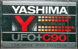 Compact Cassette Yashima UFO+ 90 Type I Normal 1983 UK