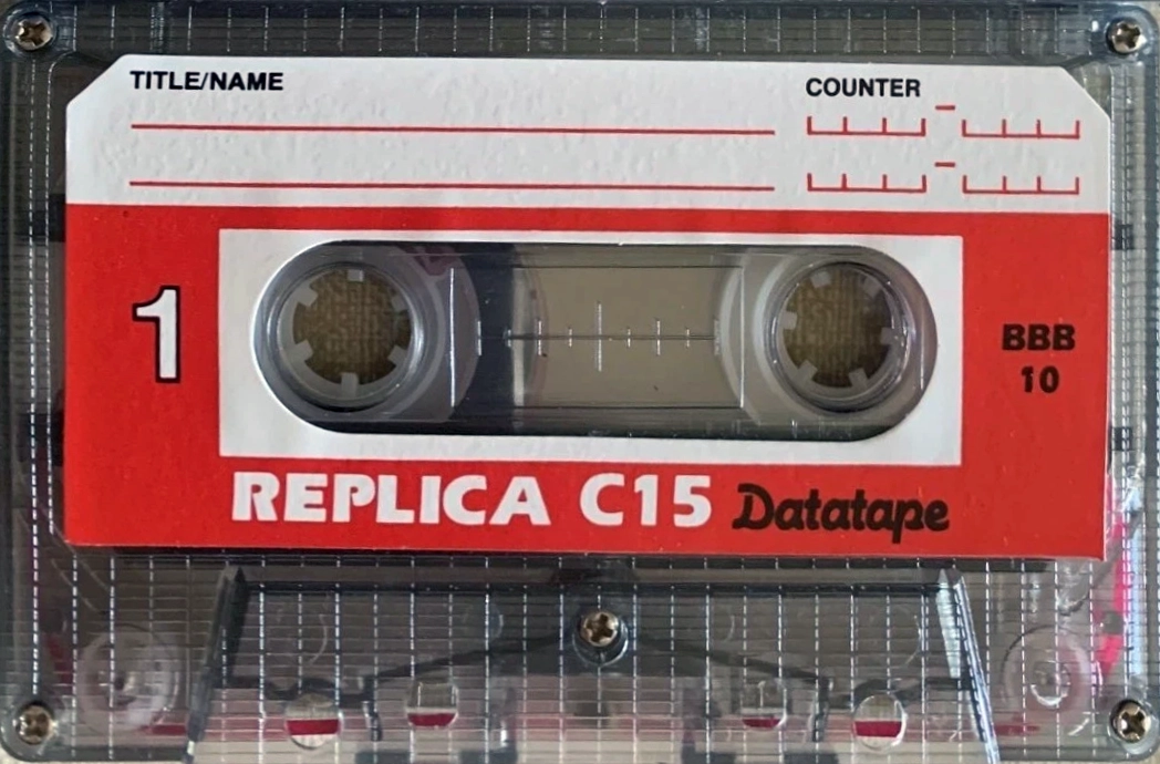 Compact Cassette Replica 15 Computer Cassette England