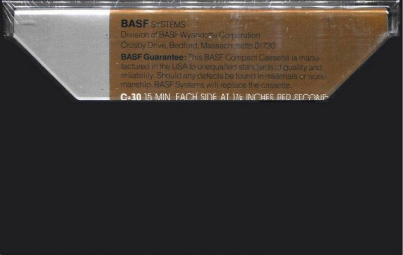 Compact Cassette: BASF  - SK 30