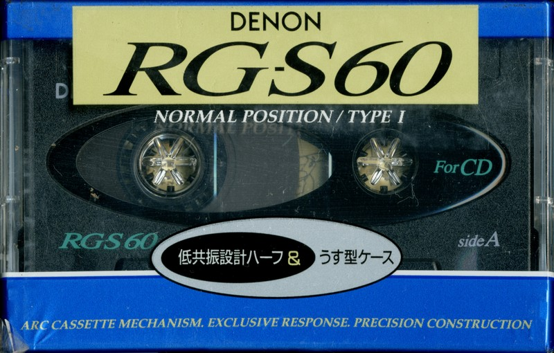 Compact Cassette: Nippon Columbia / Denon Denon - RG-S 60