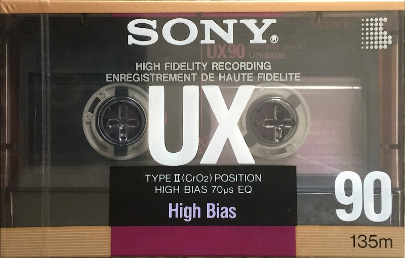 Compact Cassette: Sony  - UX 90