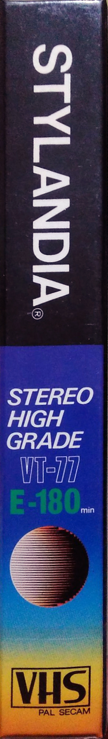 VHS, Video Home System Stylandia 180 "VT-77" Type I Normal Europe