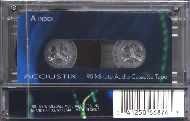 Compact Cassette Acoustix 90 Type I Normal 2004 USA