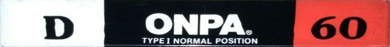 Compact Cassette ONPA 60 "D" Type I Normal Worldwide