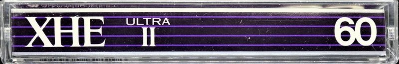 Compact Cassette Audio Magnetics XHE Ultra II 60 Type II Chrome 1982 Canada, USA