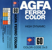 Compact Cassette AGFA Ferrocolor 60 Type I Normal 1978 Europe