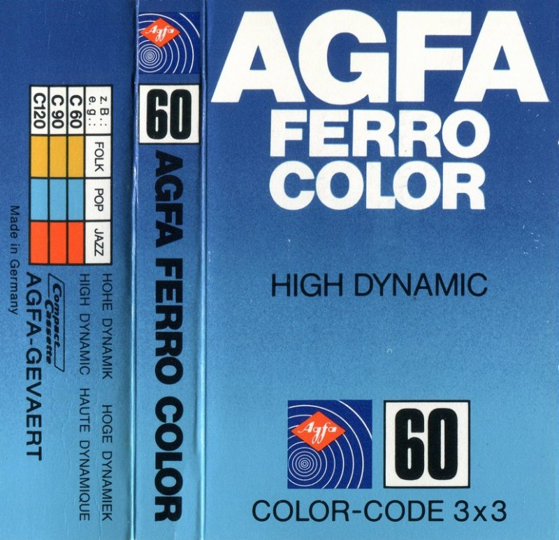 Compact Cassette: AGFA  - Ferrocolor 60