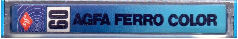 Compact Cassette: AGFA  - Ferrocolor 60