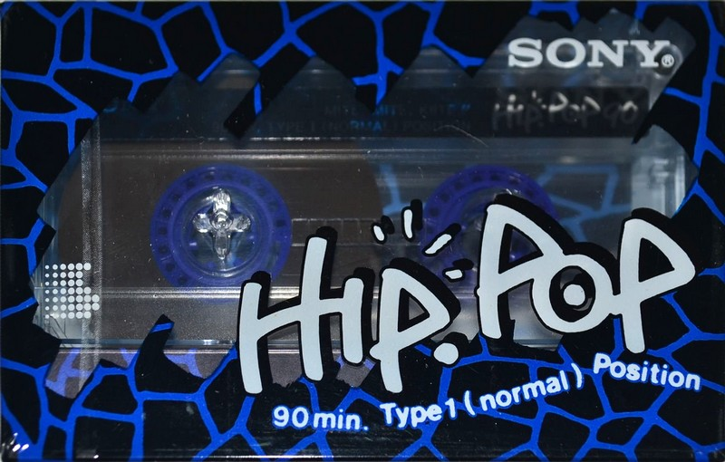 Compact Cassette Sony Hip-Pop 90 "HIP90L" Type I Normal 1988 Japan
