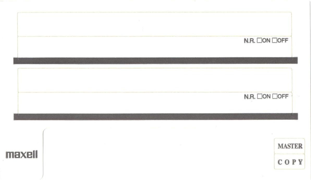 Compact Cassette Maxell UN 46 Type I Normal 2005 Japan