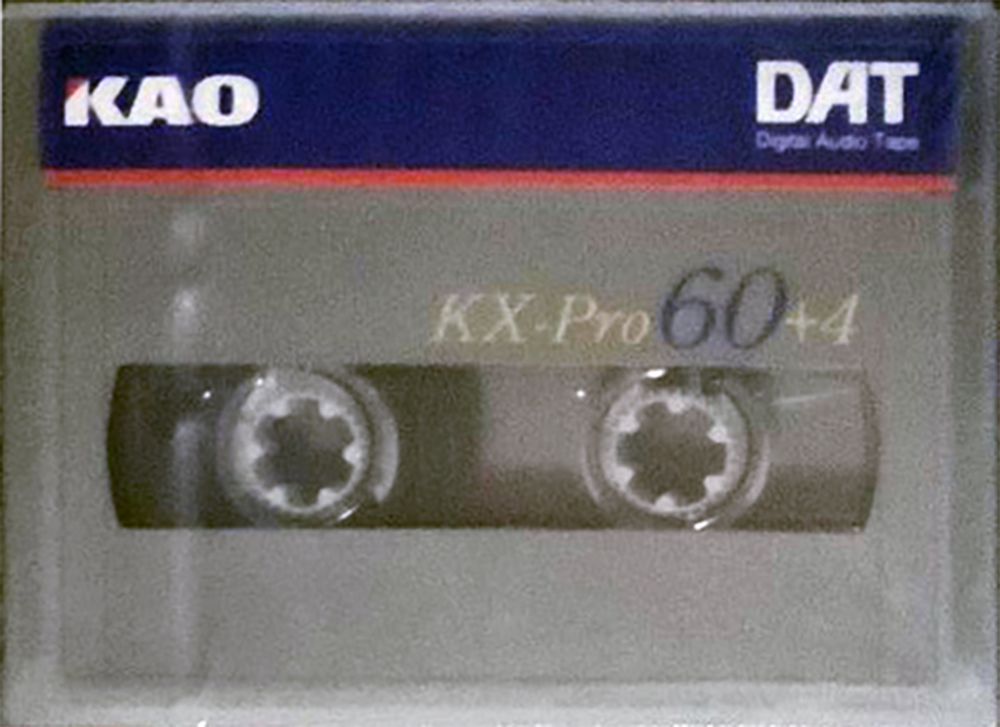 Digital Audio Tape KAO KX-Pro 64 Type IV Metal 1996 Japan
