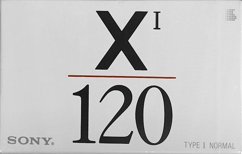 Compact Cassette Sony XI 120 Type I Normal 1992 Japan