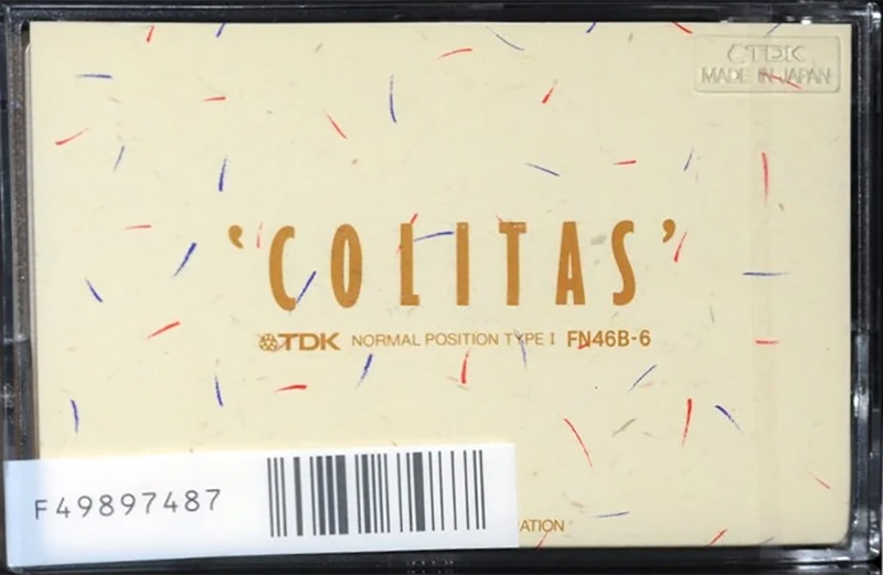 Compact Cassette TDK 46 "Colitas FN46B-6" Type I Normal 1985 Japan