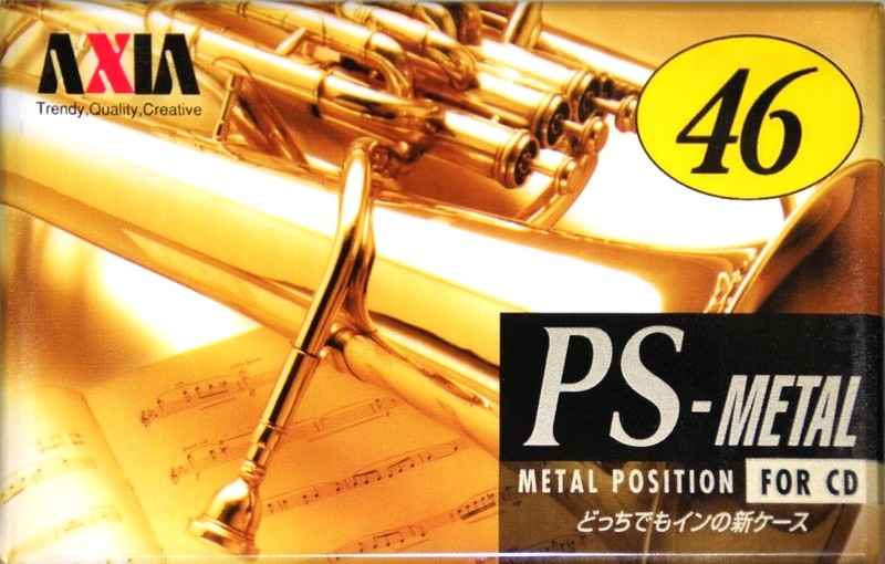 Compact Cassette: FUJI AXIA - PS-Metal 46