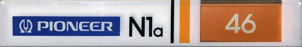 Compact Cassette Pioneer N1a 46 Type I Normal 1982 Japan