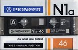 Compact Cassette Pioneer N1a 46 Type I Normal 1982 Japan