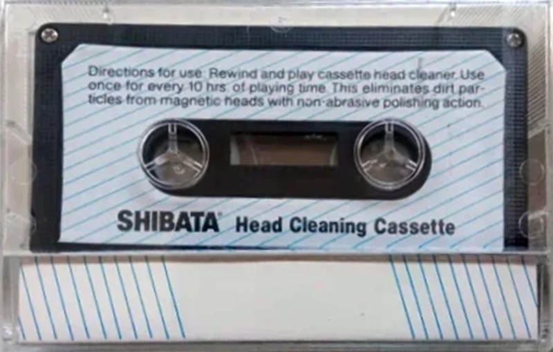 Compact Cassette Shibata Cleaning Cassette Unknown Country