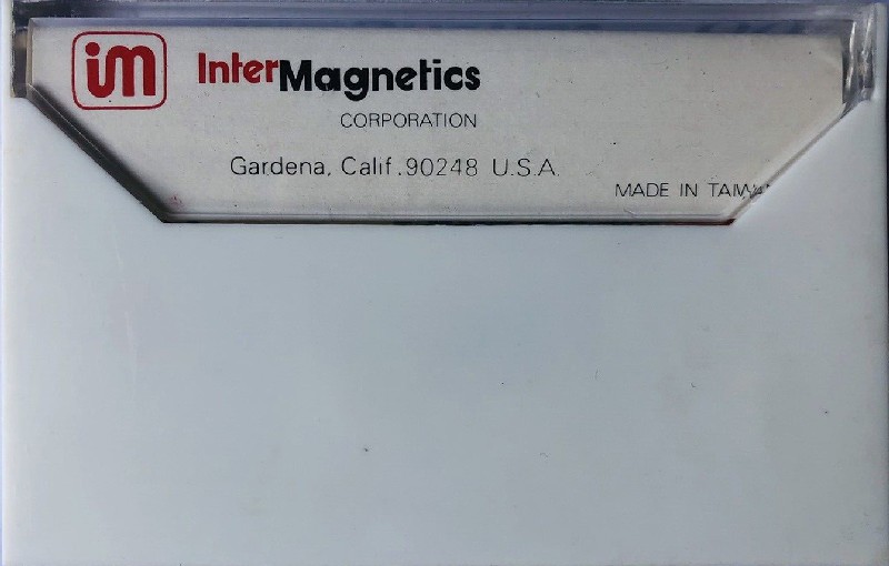 Compact Cassette Inter Magnetics 90 Type I Normal 1986 USA