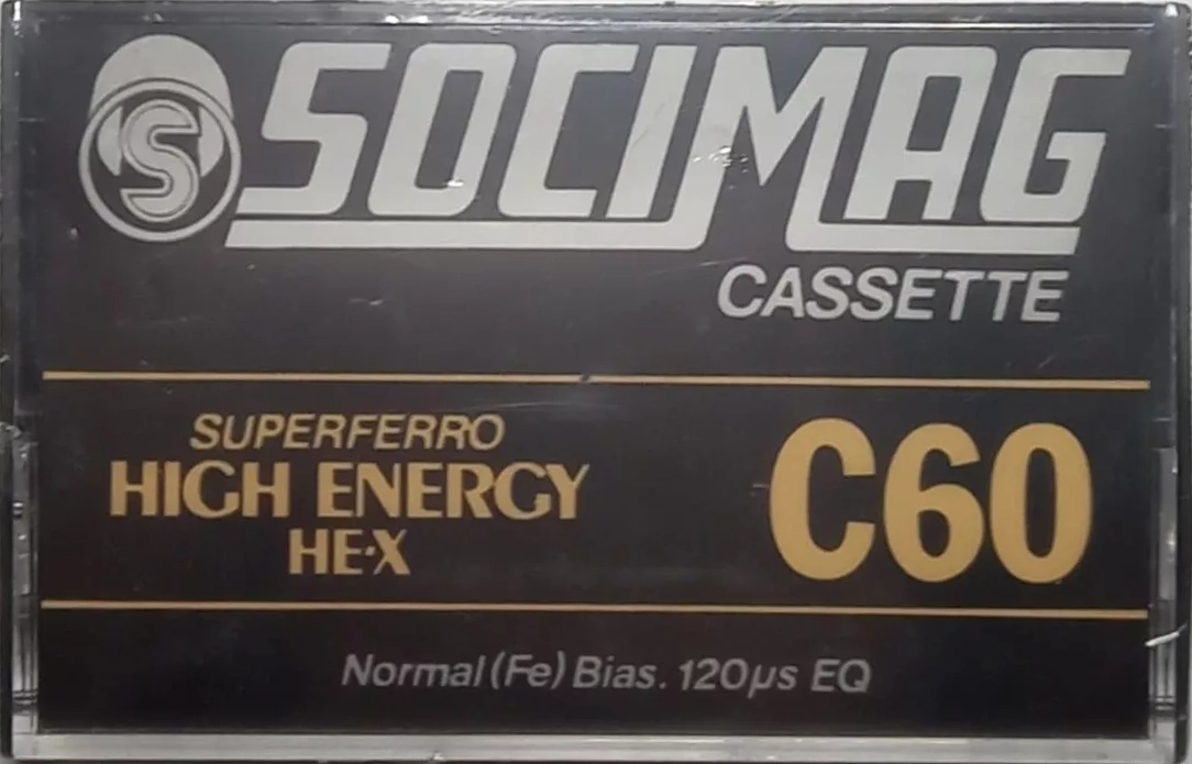 Compact Cassette Socimag HE-X 60 Type I Normal Spain