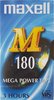 VHS, Video Home System Maxell M 180 Type I Normal 1998 Europe
