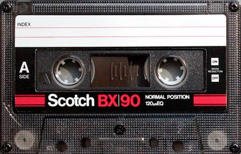 Compact Cassette Scotch BX 90 Type I Normal 1982 Japan
