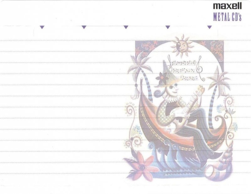 Compact Cassette Maxell Metal CD's 64 "MCDS-64J" Type IV Metal 1995 Japan