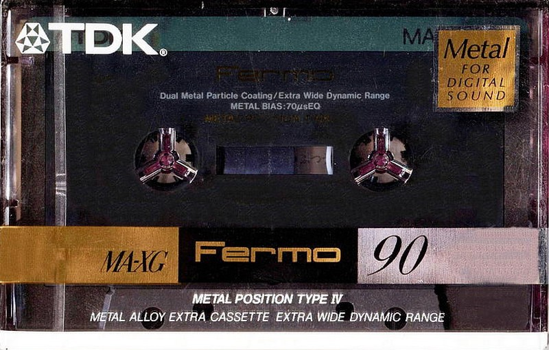 Compact Cassette: TDK  - MA-XG 90